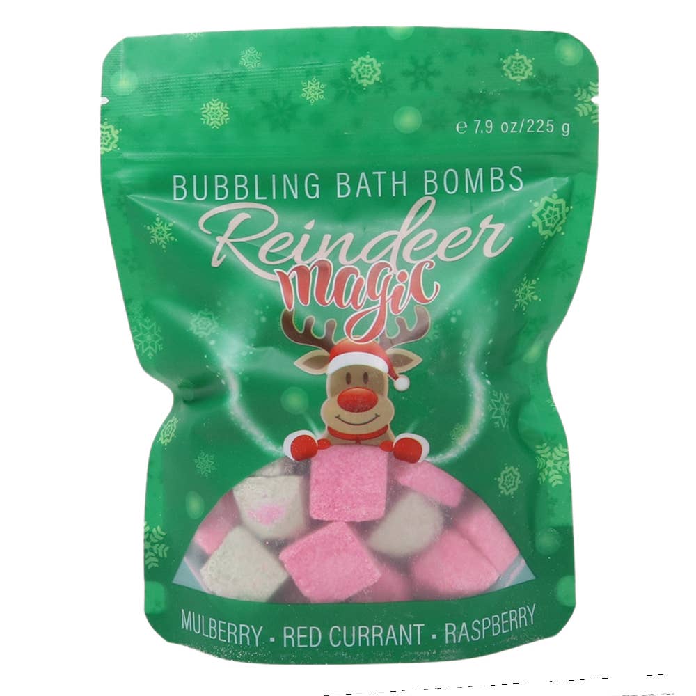 Reindeer Magic Bubble Bath Bombs