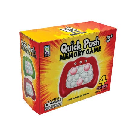 QUICK PUSH MEMORY GAME  6/BOX