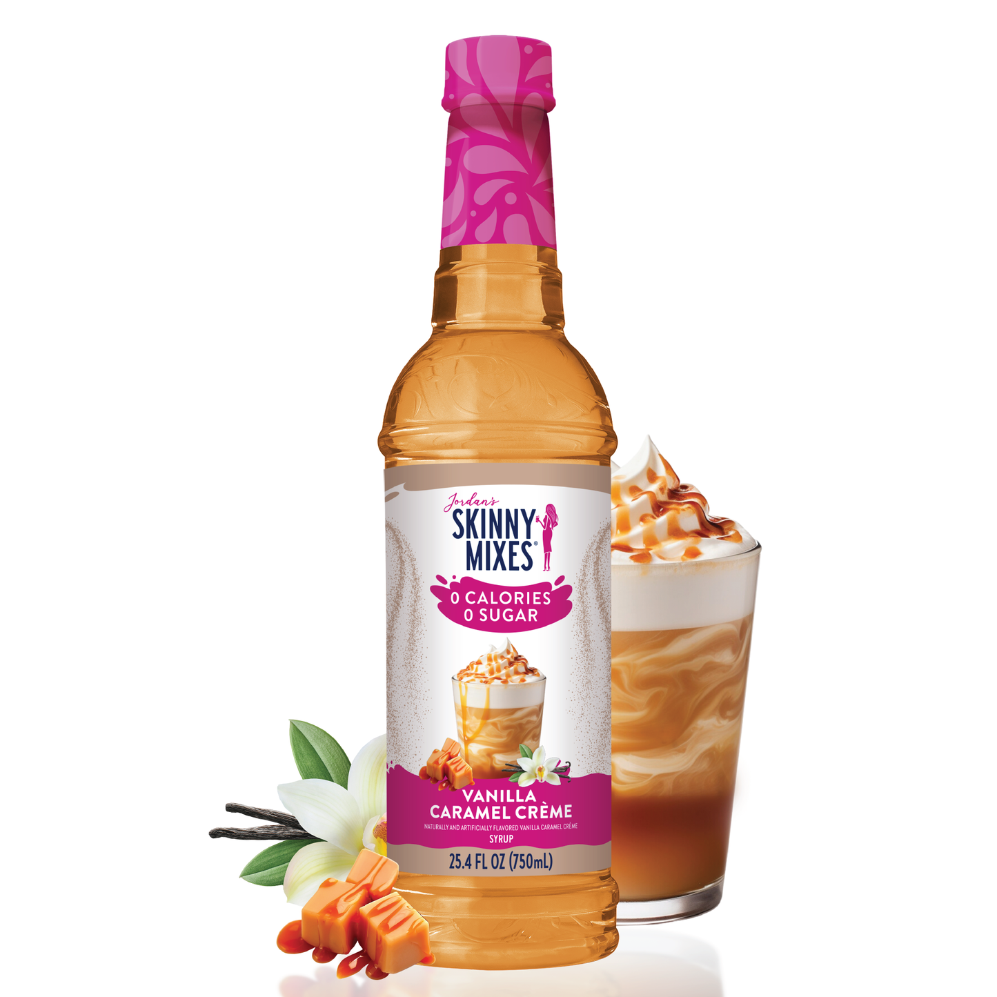 #1072 Sugar Free Vanilla Caramel Creme Syrup