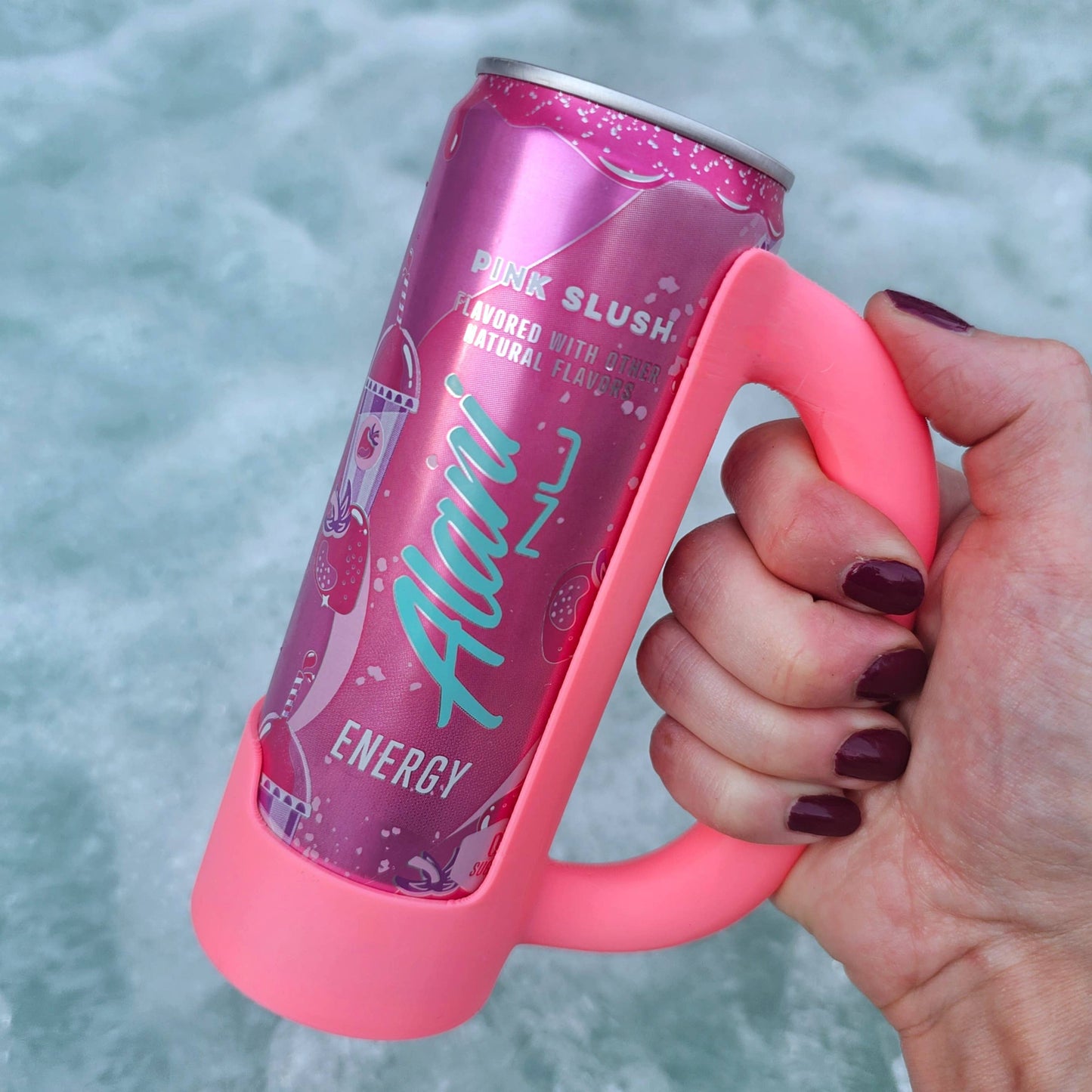 #538 12 oz Slim Can Holder Handle
