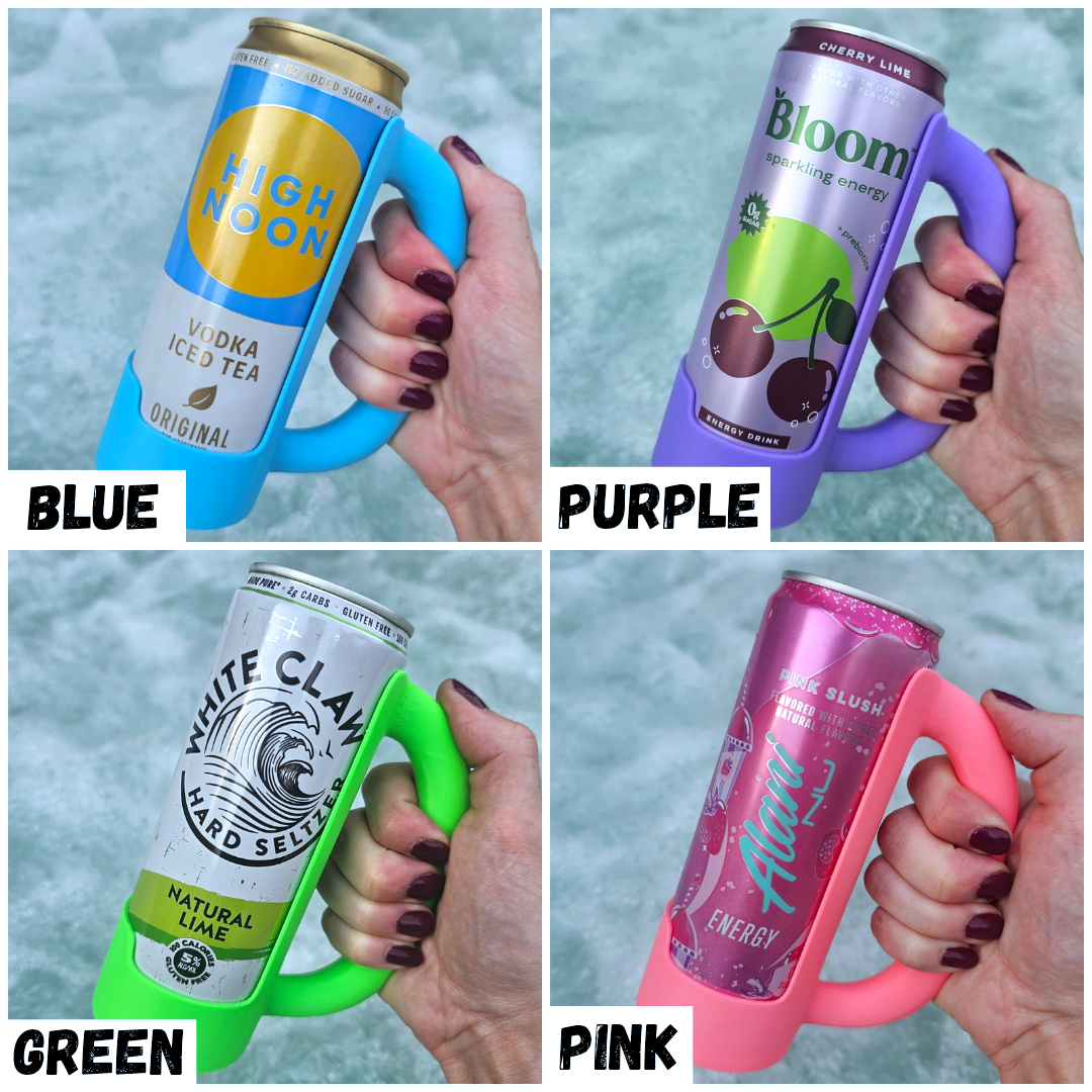 #538 12 oz Slim Can Holder Handle