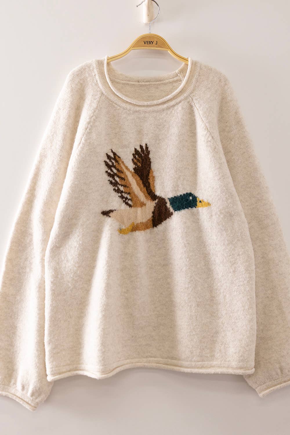 #1184 Mallard in Flight Sweater
