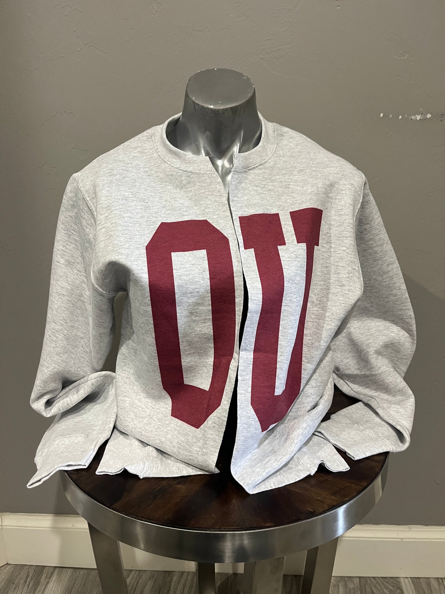 #546 School Spirit Sweatshirt Cardigan