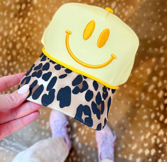 #754 Smiley Face Hat