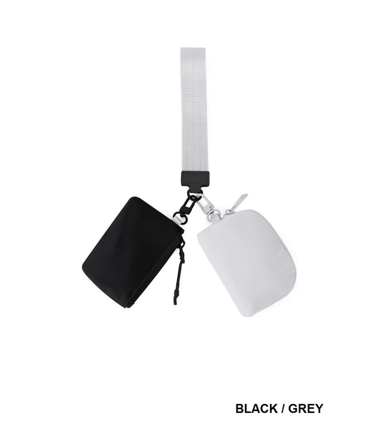 #656 DUAL POUCH WRISTLET KEYCHAIN WALLET