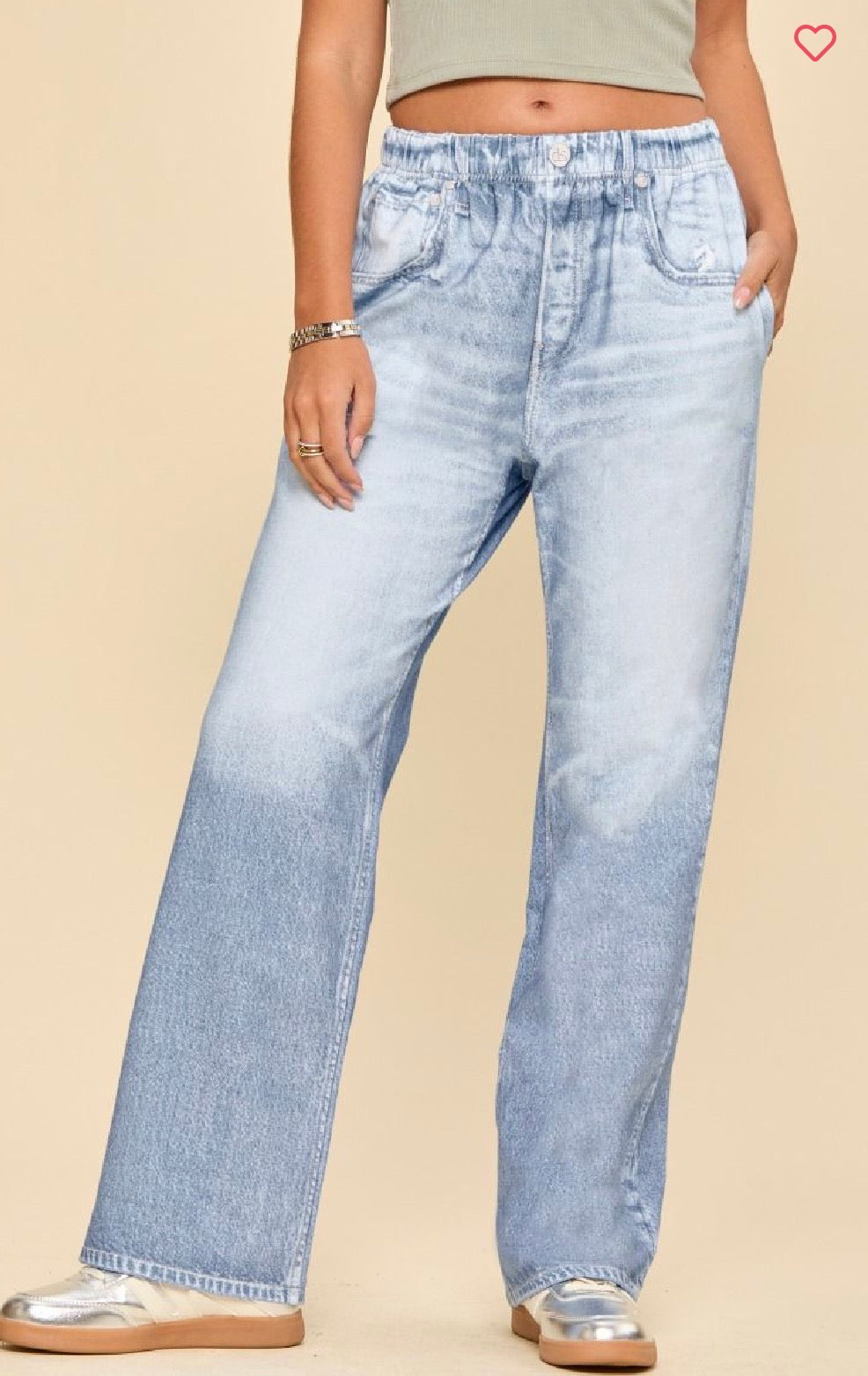 #873 Zenim Denim Pull on Jeans