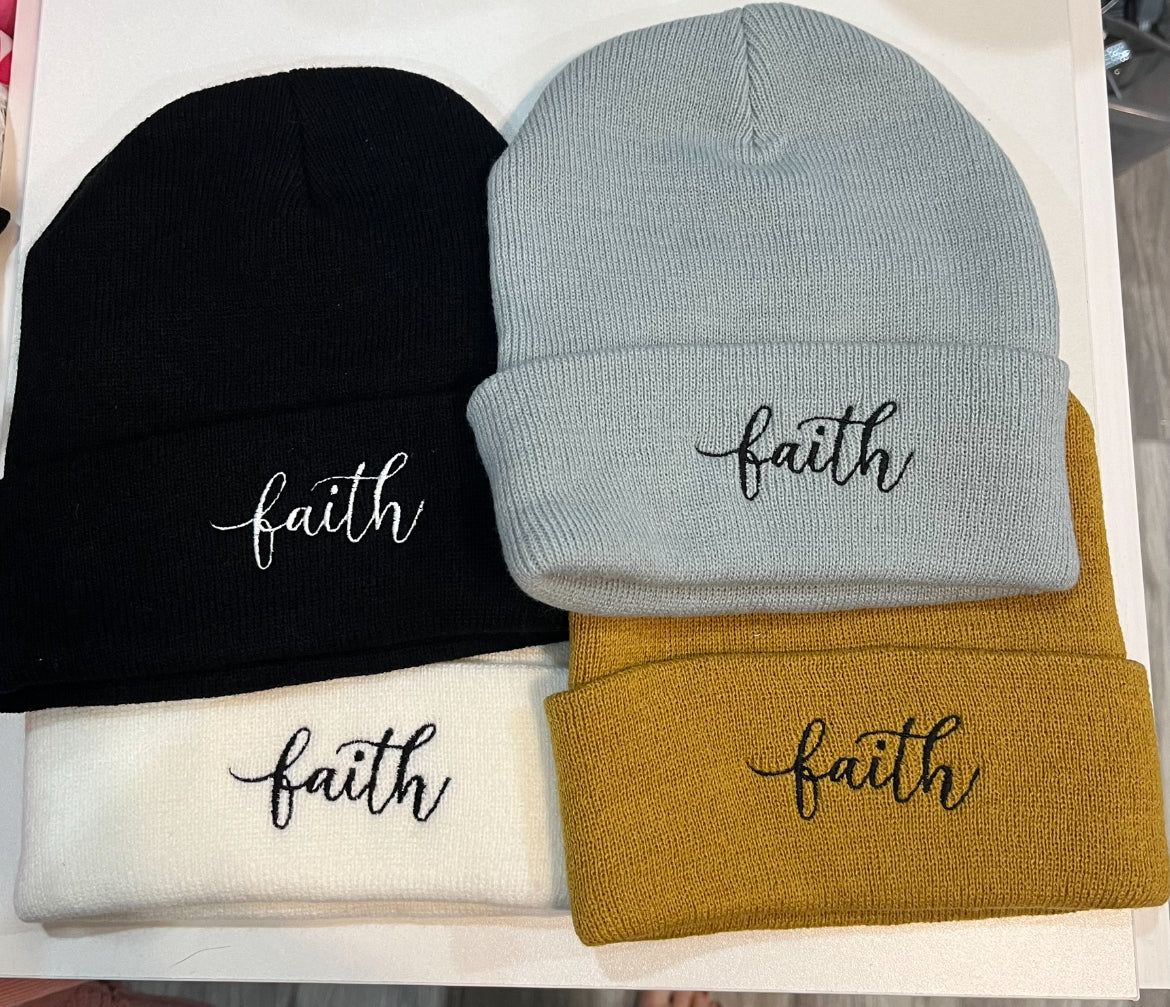 #246 Faith Stocking Hat