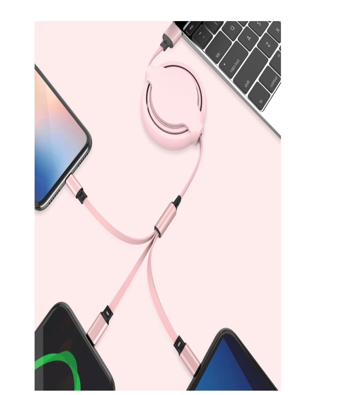 #918 Charger 3 in 1 USB Cable