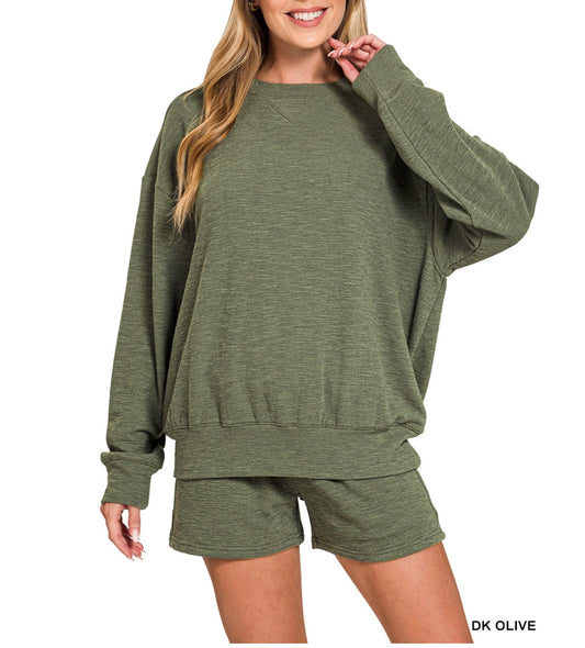 #980 Tri-Blend Long Sleeve and Shots Set