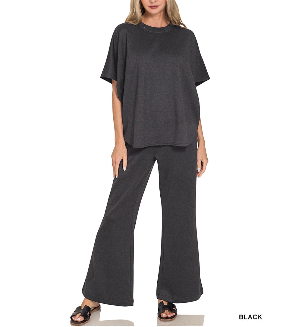#981 Short Sleeve Scuba Set with Pants