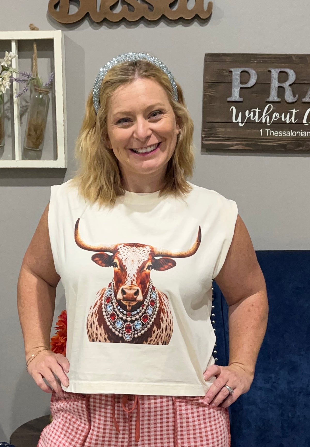 #1191 Longhorn Muscle Tee
