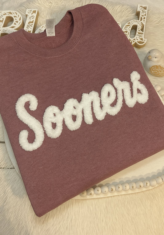 #478 Sooners Yarn Sweatshirt