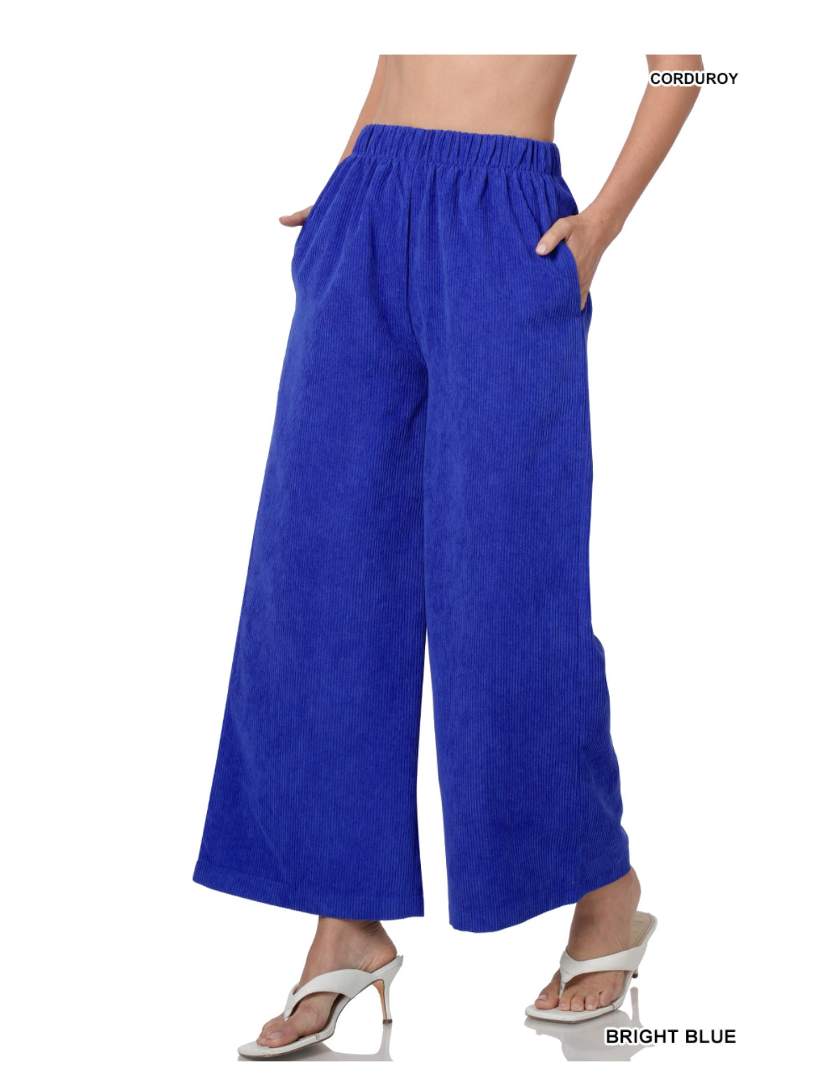 #503 Corduroy Crop Pants