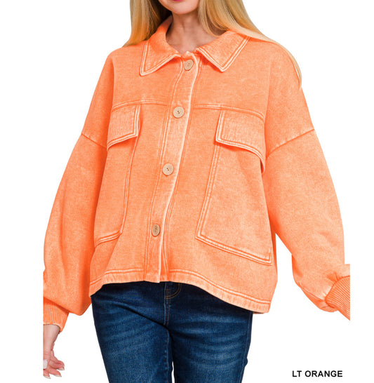 #505 Acid Wash Jacket