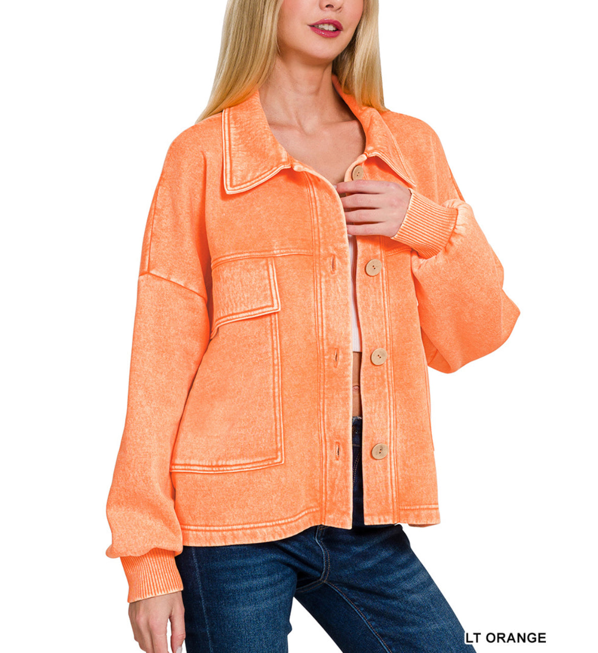#505 Acid Wash Jacket