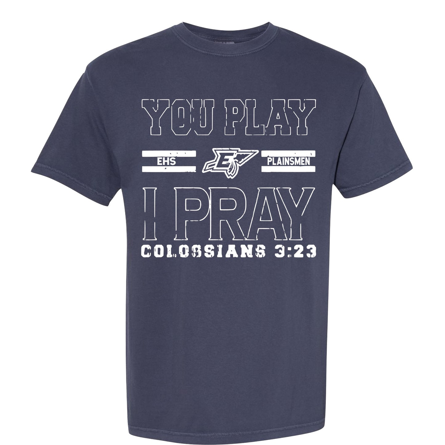 #879 You Play I Pray School Shirts