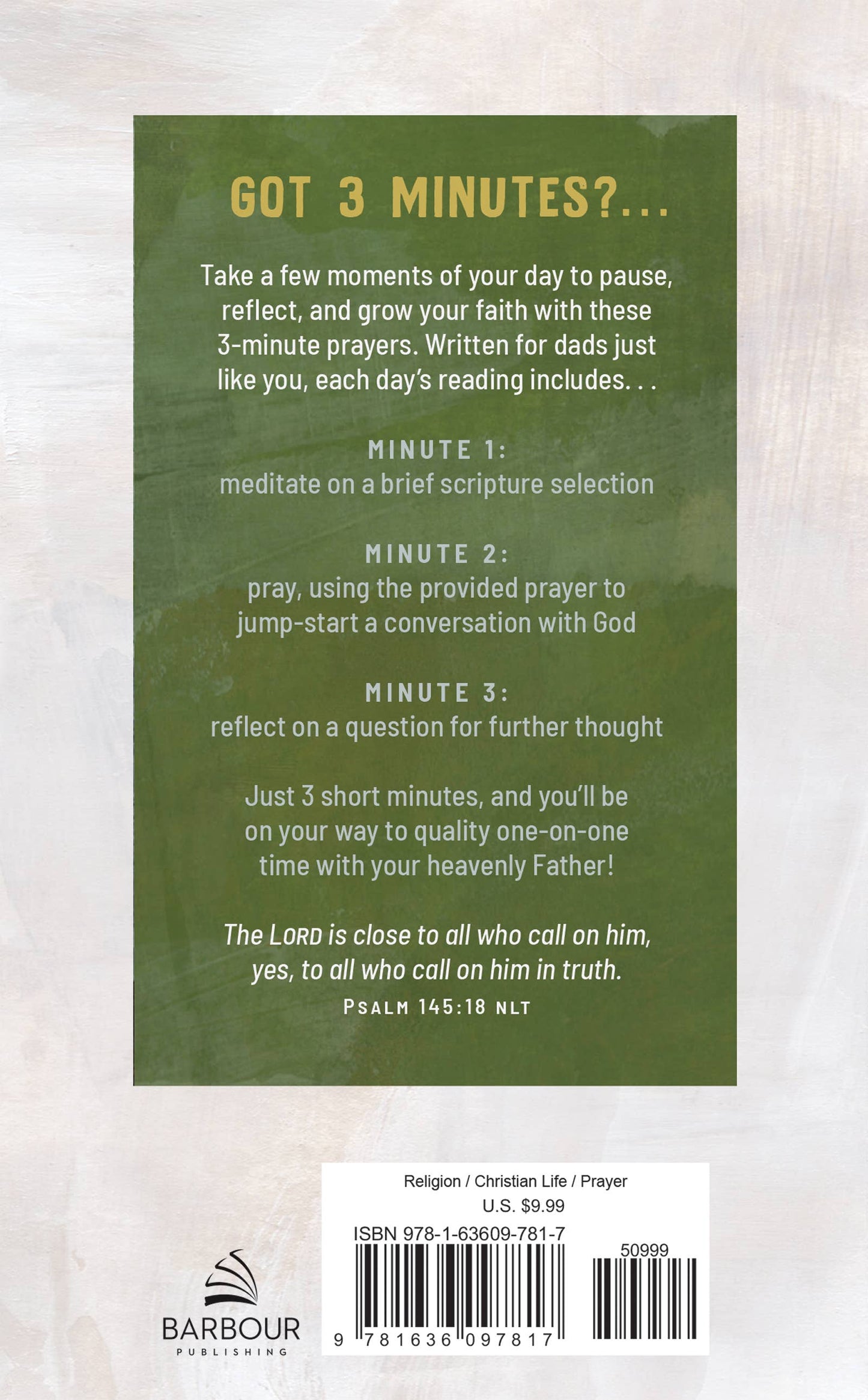 #629 3-Minute Prayers for Dads