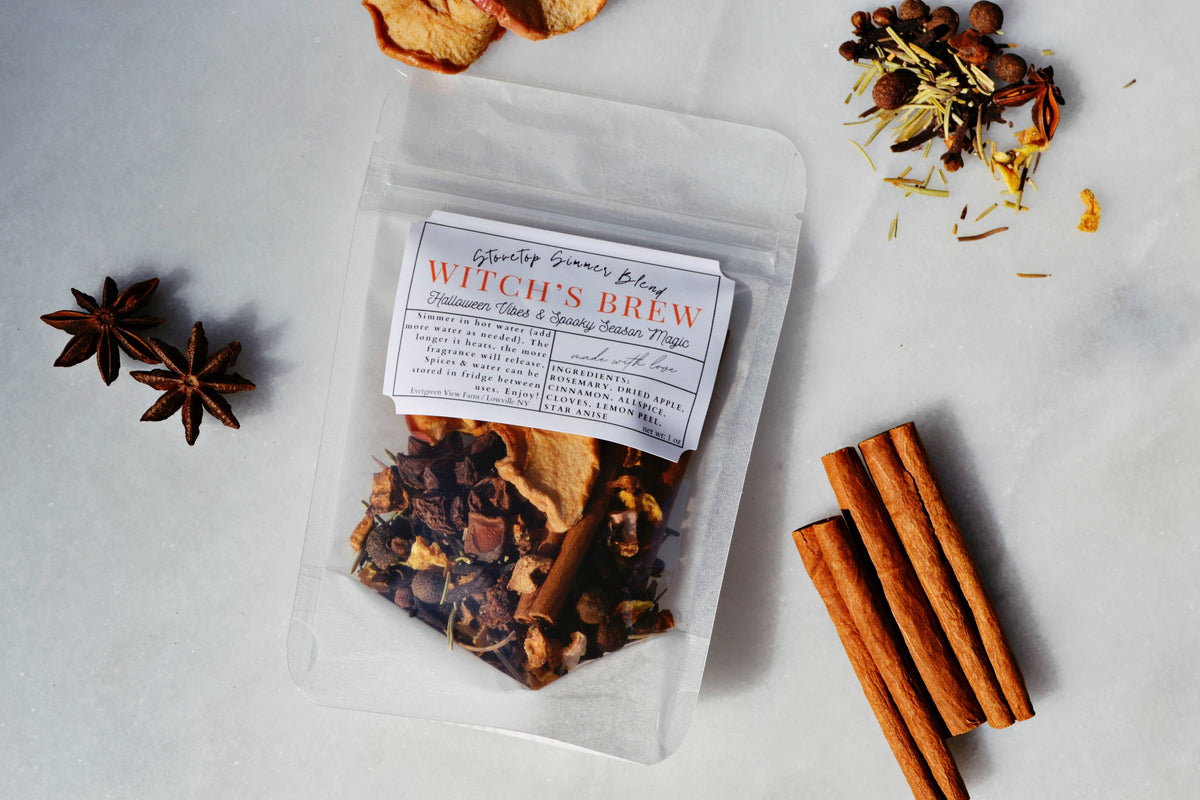 #1157 Witch's Brew Autumn Fall Halloween Simmer Stovetop Spices