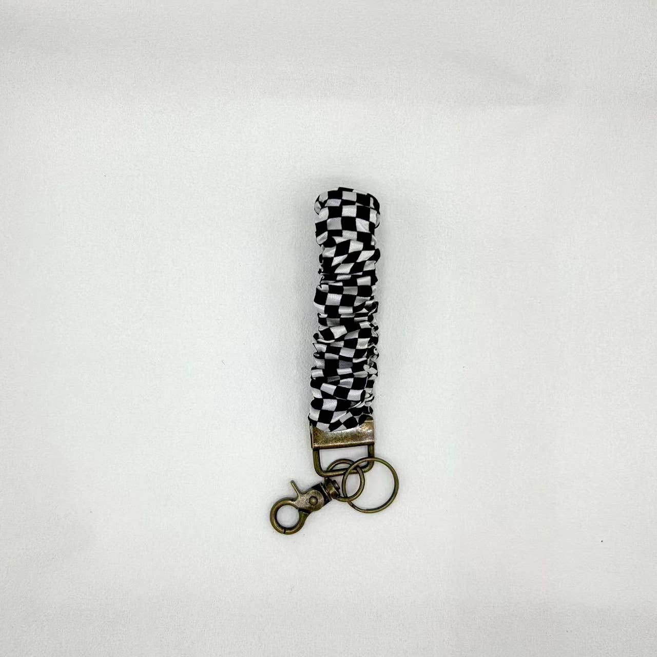 #1031 Scrunchie Lanyard Keychain