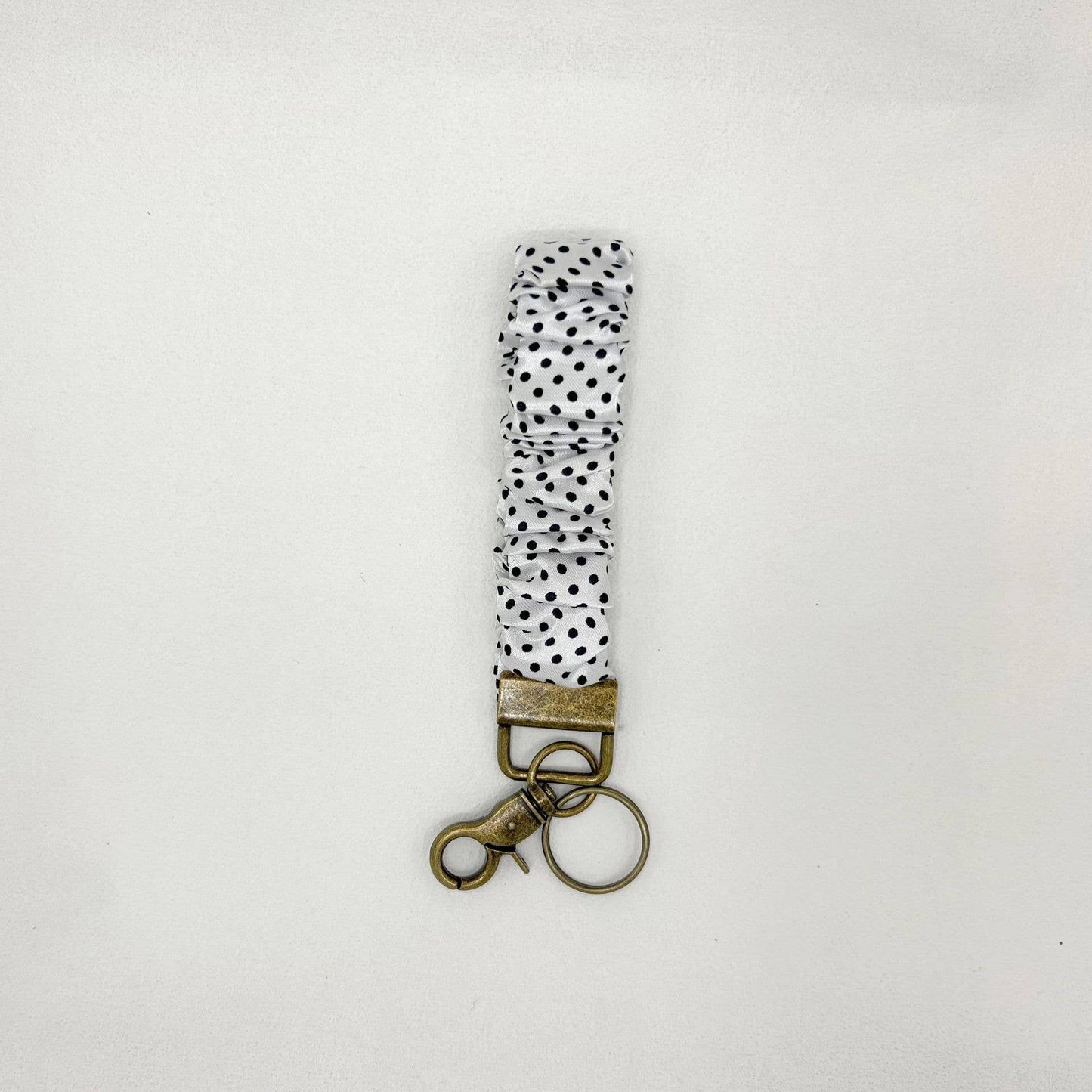 #1031 Scrunchie Lanyard Keychain