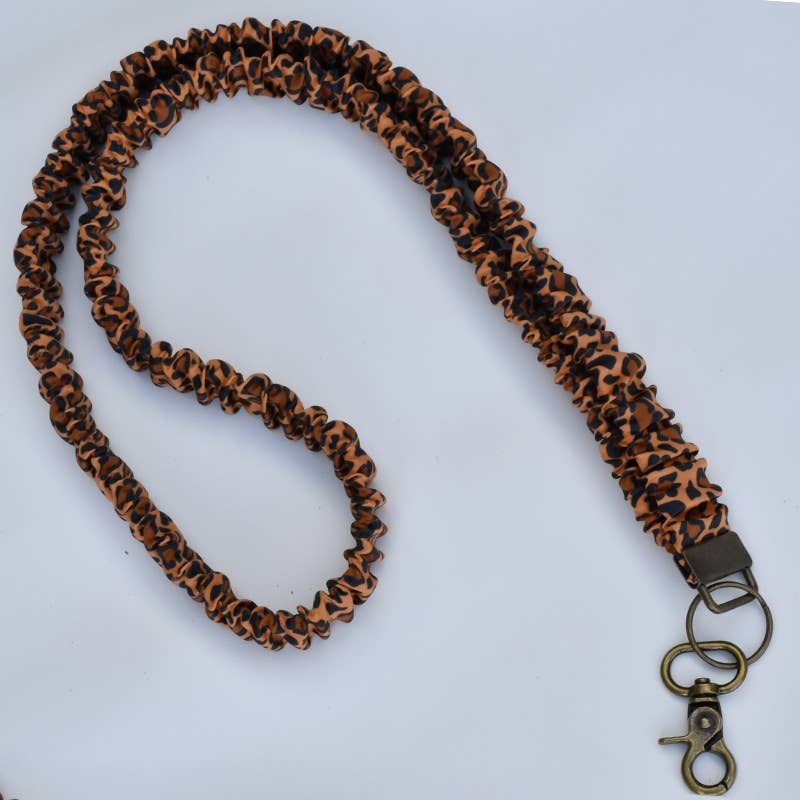 #1030 Checkered Lanyards and Leopard Lanyards