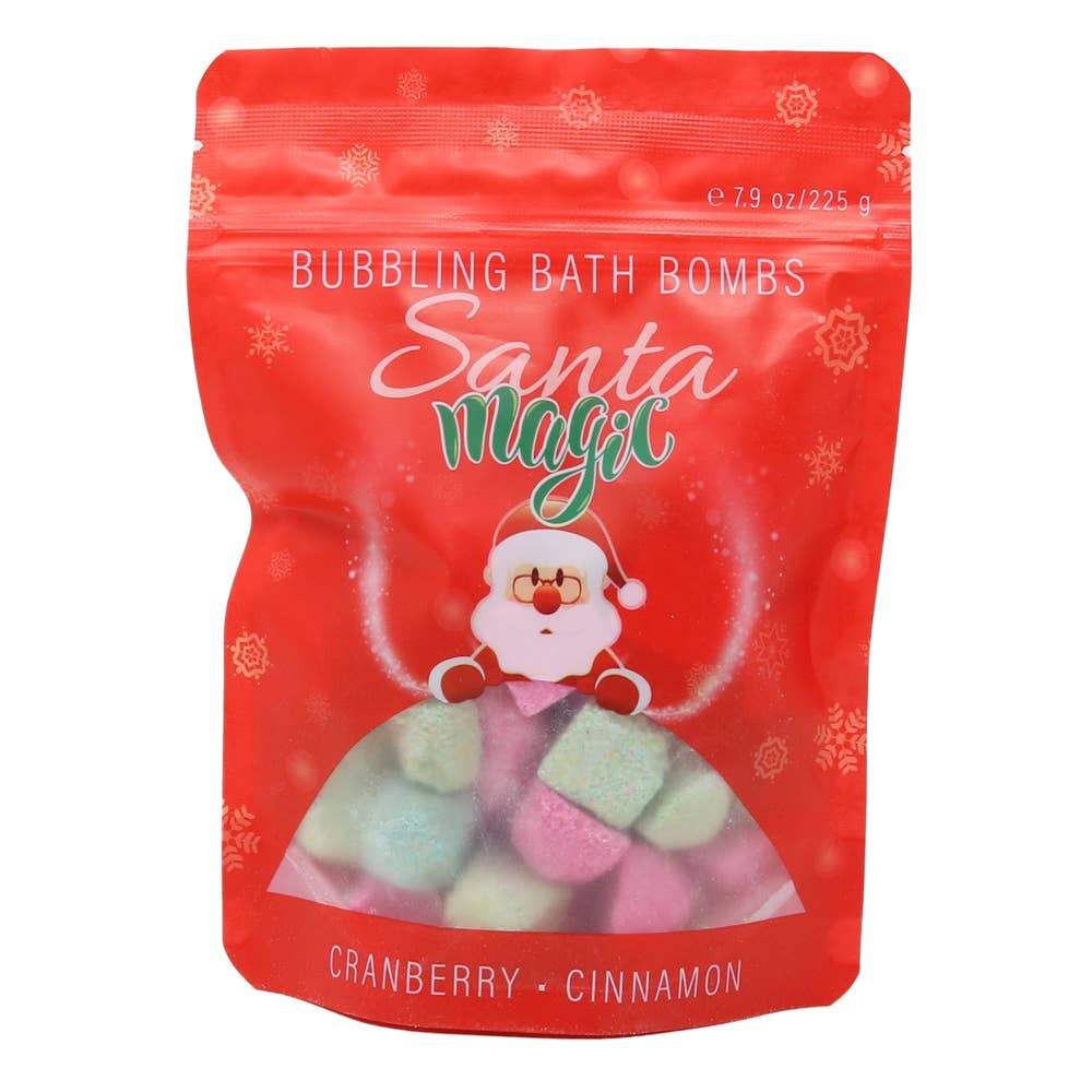 Santa Magic Bubble Bath Bombs