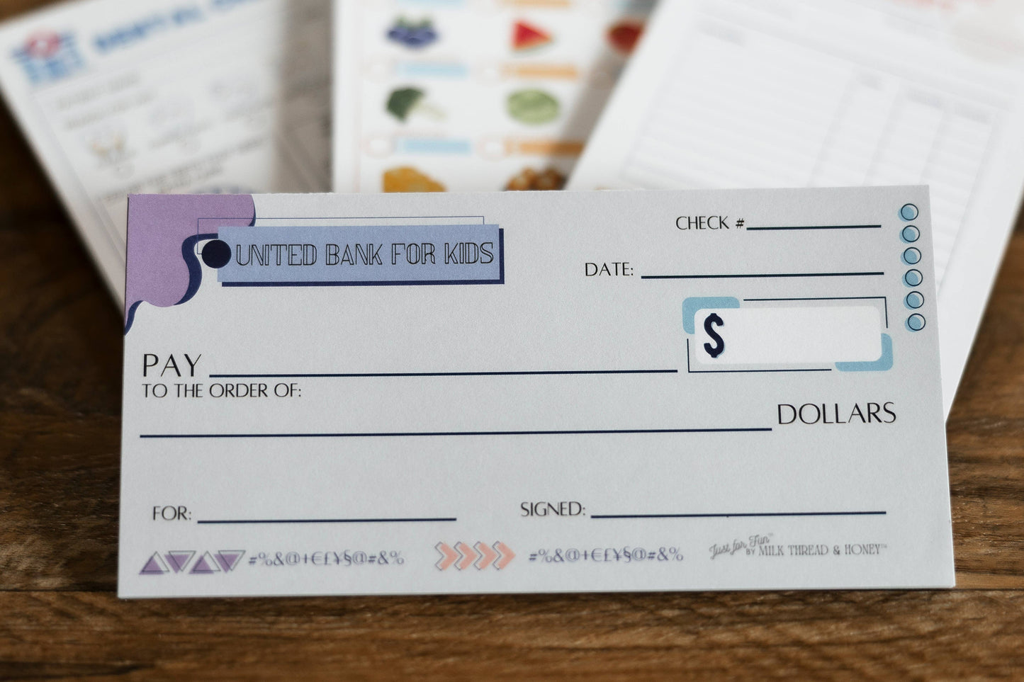 #150 Dentist, Shop Owner, Farmer's Market, Beauty Salon - Set of 5 Pretend Play Notepads