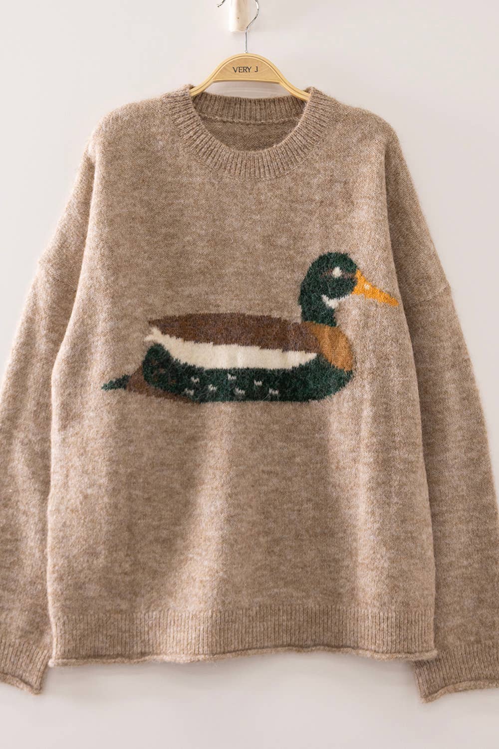 #1061 Cozy Mallard Sweater