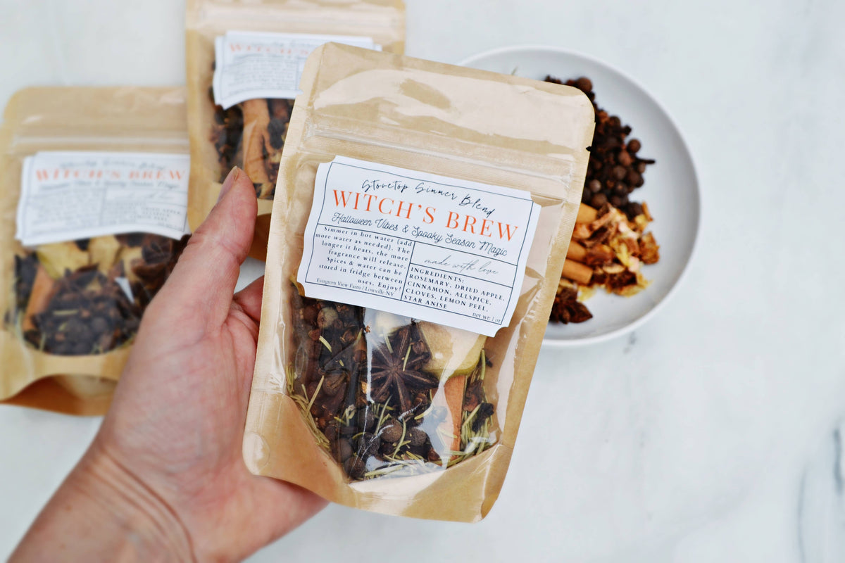 #1157 Witch's Brew Autumn Fall Halloween Simmer Stovetop Spices