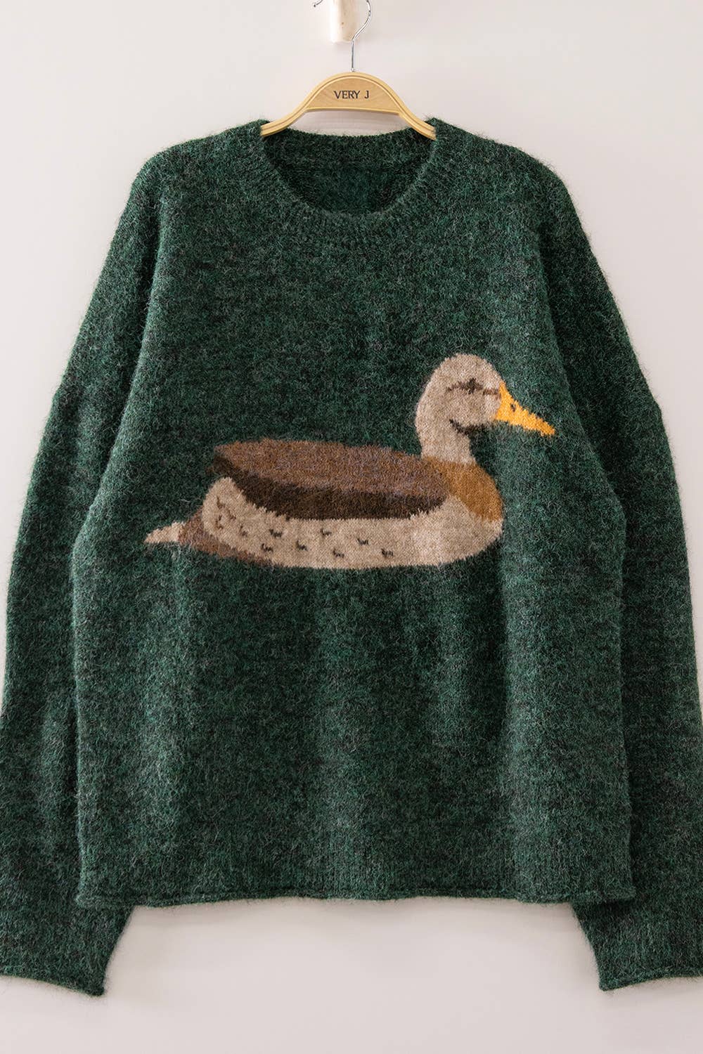 #1061 Cozy Mallard Sweater