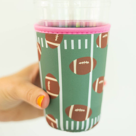 #541 Touchdown Season Football Drink Sleeve