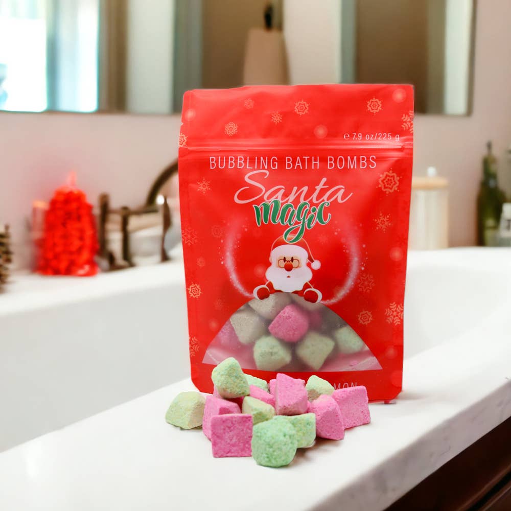 Santa Magic Bubble Bath Bombs