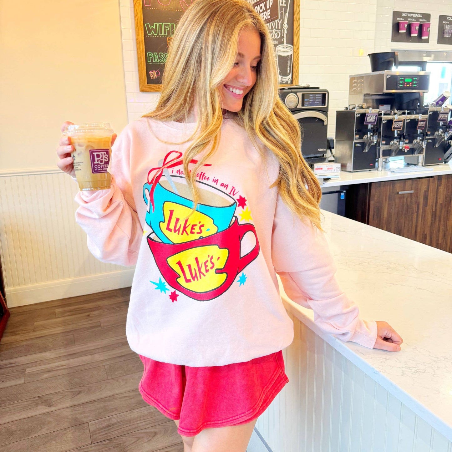 #753 Lukes Coffee Sweatshirt