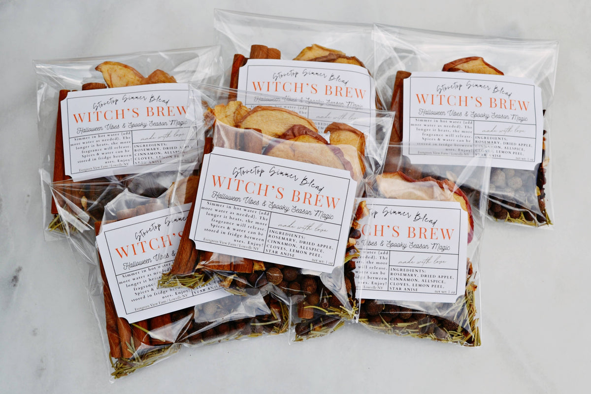 #1157 Witch's Brew Autumn Fall Halloween Simmer Stovetop Spices
