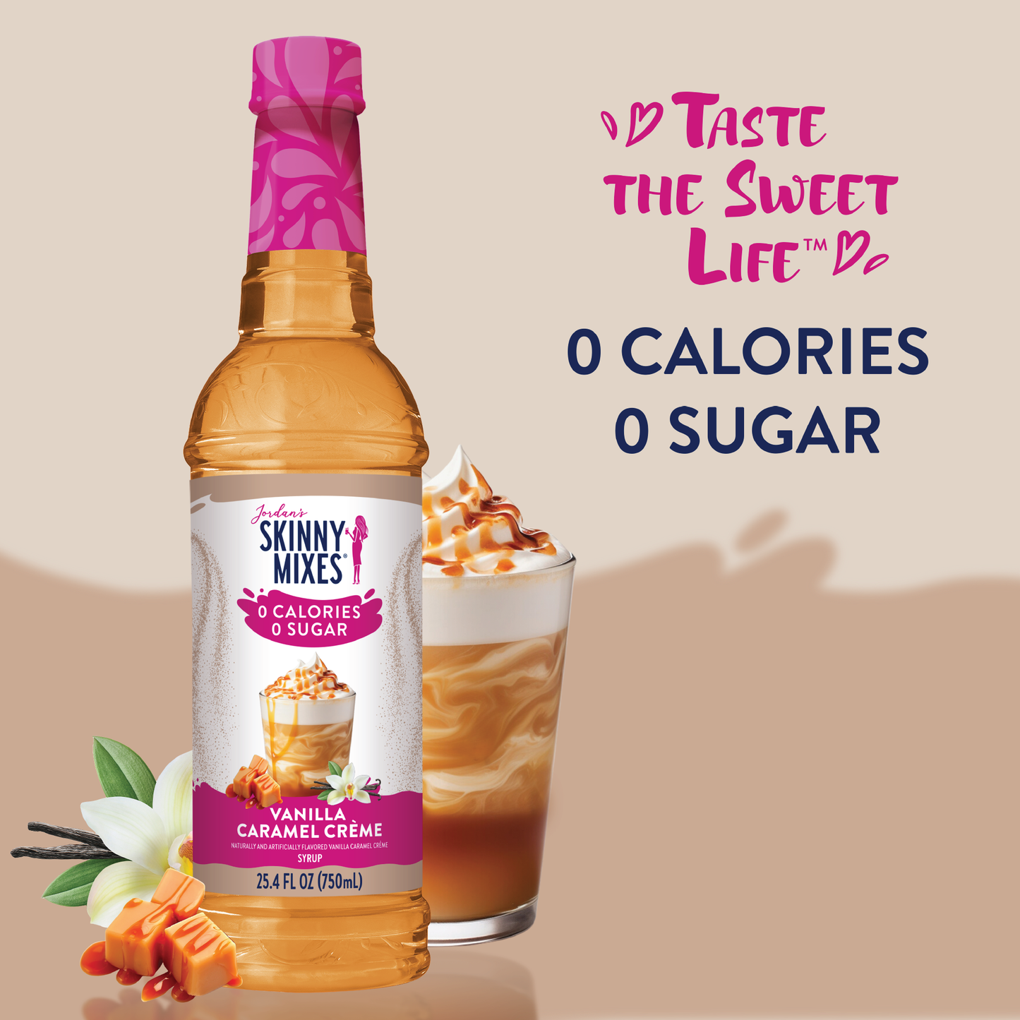 #1072 Sugar Free Vanilla Caramel Creme Syrup