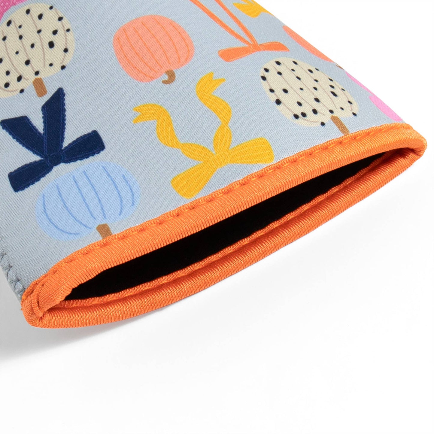 #543 Fall Pumpkins & Coquette Bows Drink Sleeve